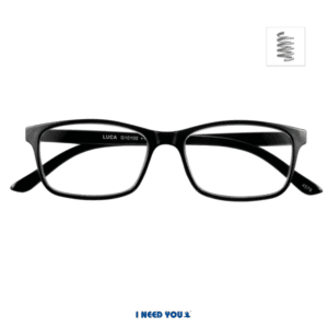 LUCA, G10100, zwart, leesbril