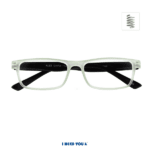 ALEX, G39700, transparant-zwart, leesbril