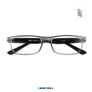 ALEX, G39900, antraciet-zwart, leesbril