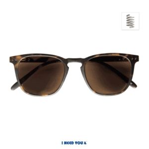 PLAYA, G60400, havanna met bruin, zonneleesbril