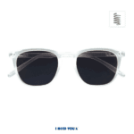 PLAYA, G60900, kristal met grijs, zonneleesbril