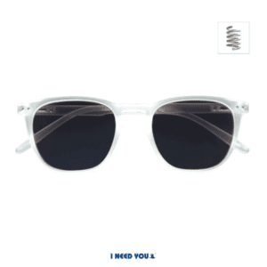 PLAYA, G60900, kristal met grijs, zonneleesbril