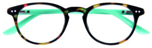 Dokter NEW, G65800, havanna-turquoise, leesbril