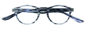 HANGOVER Panto, G59500, zwart-grijs, leesbril