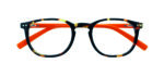 JUNIOR Sel., G55900, havanna-oranje, leesbril
