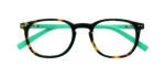 JUNIOR Sel., G55700, havanna-turquoise, leesbril