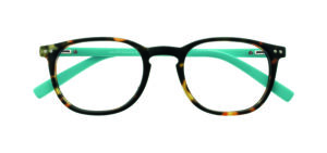 JUNIOR Sel., G55700, havanna-turquoise, leesbril