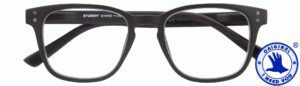 STUDENT, G15100, zwart, leesbril