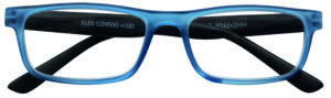 ALEX, G39500, blauw-zwart, leesbril